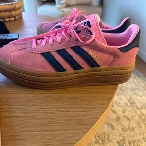 adidas Gazelle Bold "Pink Glow" sneakers
